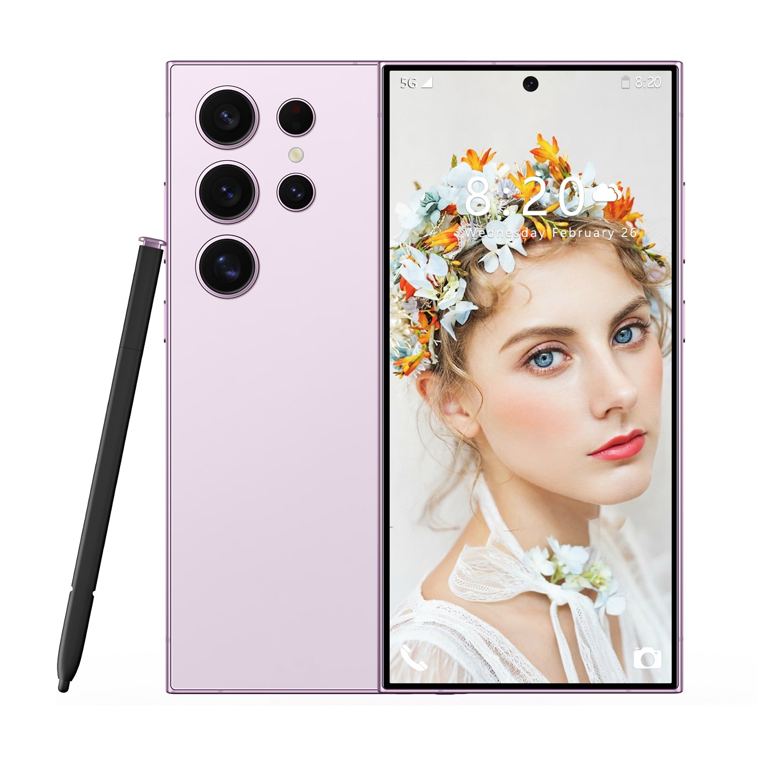 New Arrival S24 ultra 5G Mobile Phone 16GB+1TB 5G 7.3inch Smartphones 72+108MP HD camera Android 14 cellphone
